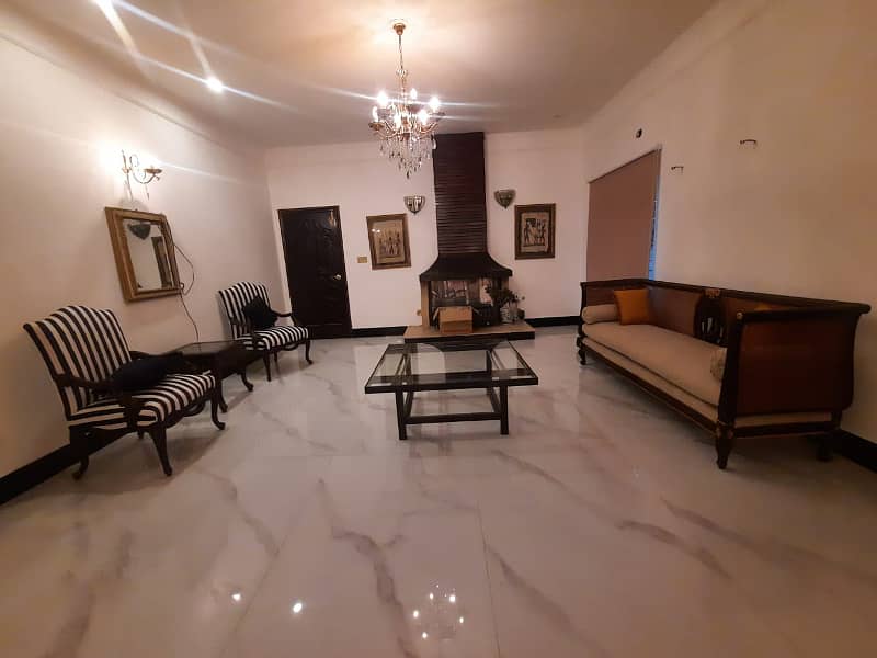 2 Kanal Fully New Furnished AC Facing Park Bungalow Like Brand New For Rent In DHA Phase 2-V 19