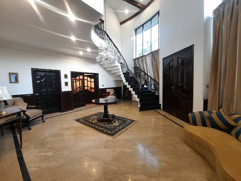 2 Kanal Fully New Furnished AC Facing Park Bungalow Like Brand New For Rent In DHA Phase 2-V 23