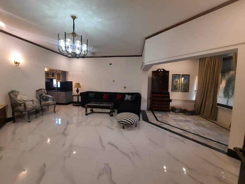 2 Kanal Fully New Furnished AC Facing Park Bungalow Like Brand New For Rent In DHA Phase 2-V 36