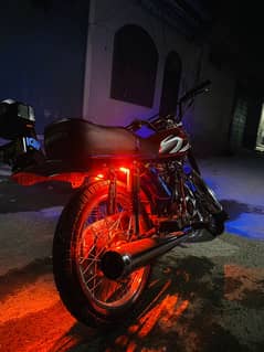 Honda CG 125 2022 Registered 2023 Full Modified Big Offer