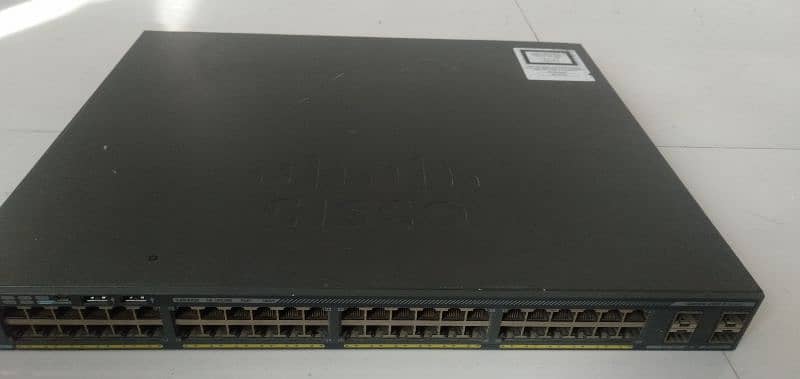 Cisco 2960-X WS-C2960X-48LPS-L 48 Port 5