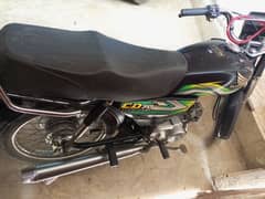 HONDA CD70 Black body