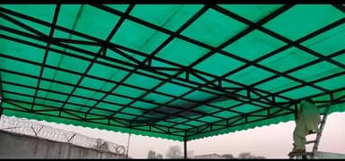 fiber glass sheets /fiberglass window/fiberglass/green shade/parking