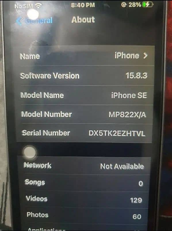 Iphone 5SE 32GB Non PTA 2