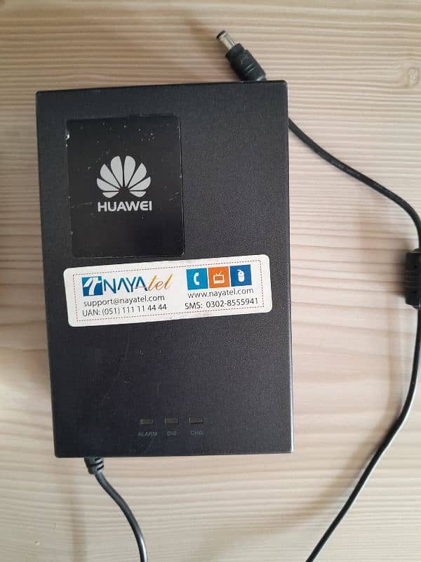 Nayatel GPON ONT with Cable TV + Original Huawei UPS 5