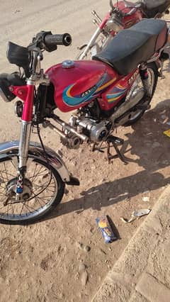 zxmco CD 70 bike 2019 model in fresh condition