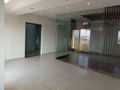 4 Marla 2nd Floor Office With Elevator For Rent In DHA Phase 6 Main Boulevard, Lahore.