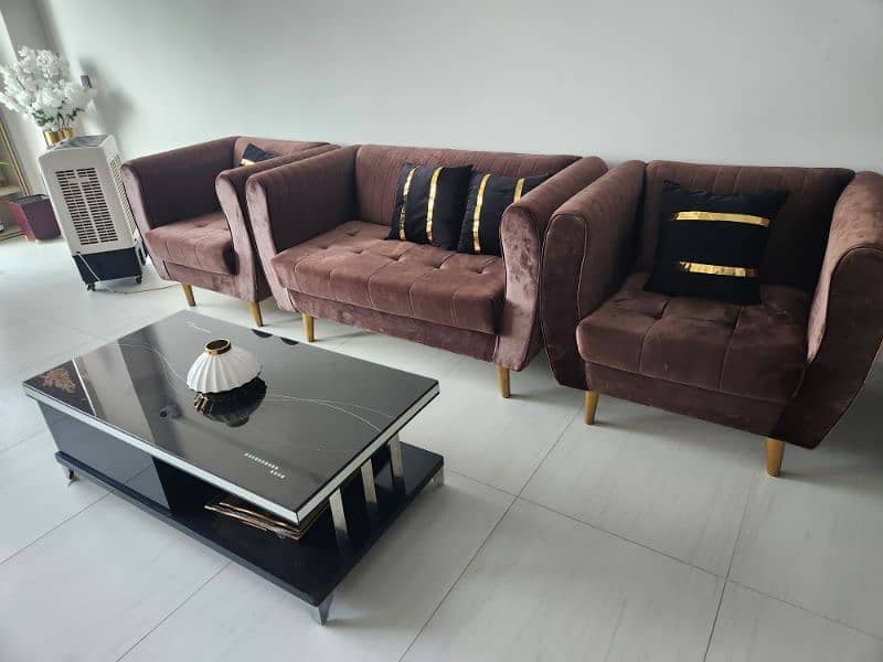 Sofa set+ tables +Dividers 1