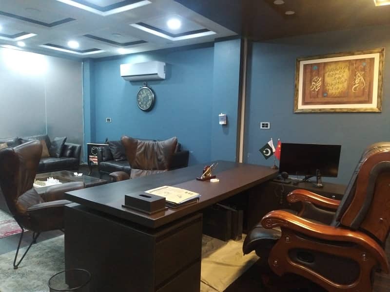 8 MARLA FULLY FURNISHED OFFICE FOR RENT 9