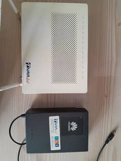 Nayatel GPON Router with Cable TV and UPS