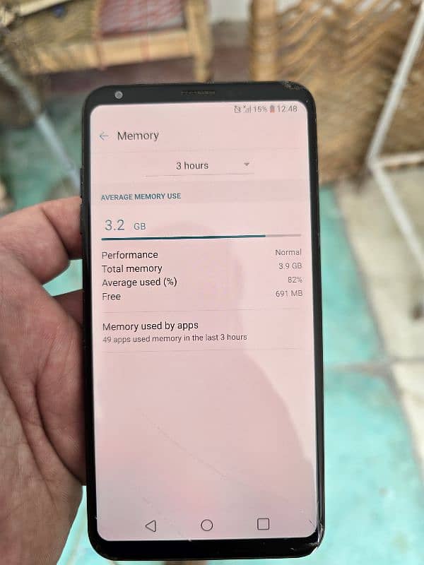 lg v35 4gb ram 128gb memory 7