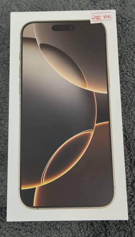 Iphone 16 pro max HK DUAL physical Desert Titanium 256 GB (NEW) 0