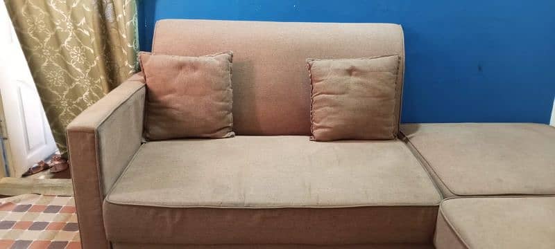 L shaped sofa 0