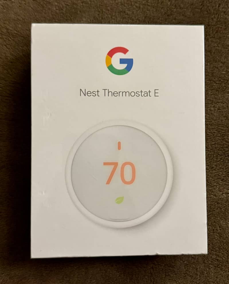 Google Nest Thermostat E - Single 0