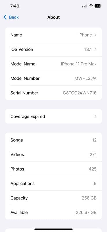 iPhone 11pro max 2