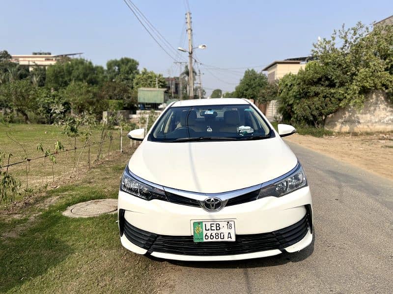 Toyota Corolla XLI 2018 0