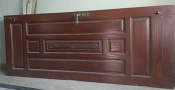 Imported Yellow Pine Wood Solid Door for Sale- Just 6 months used