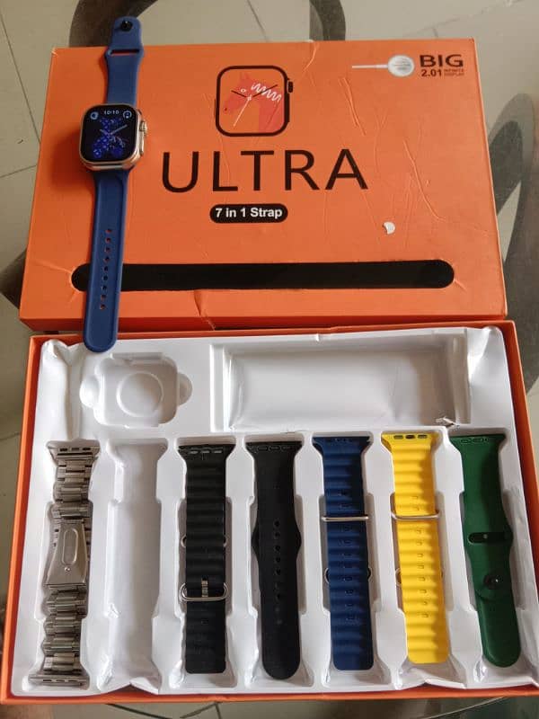 Ultra 7 in 1 strap Smart Watch 0