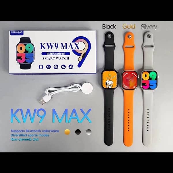 KW9 Max Smart Watch 2