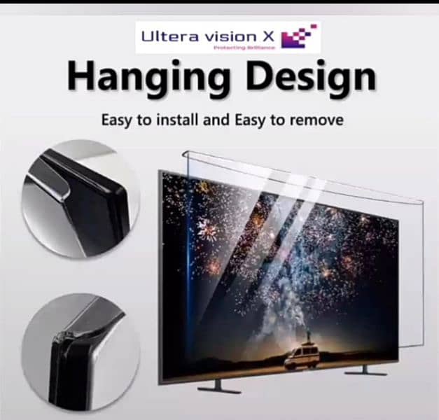 Ultra vision screen Protector for you Led-Available in different sizes 5