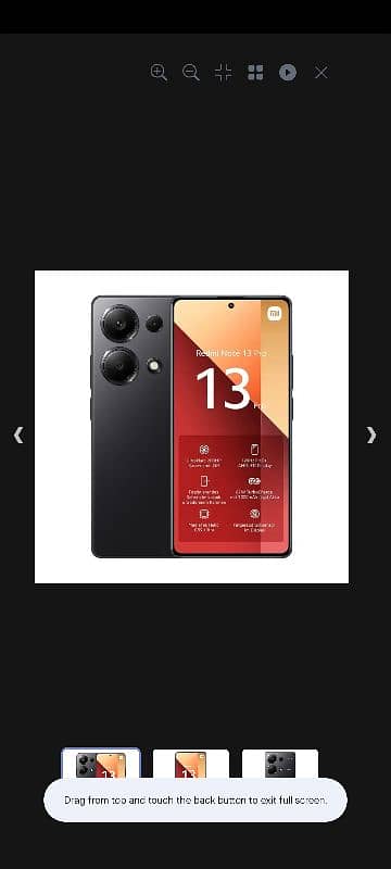 Xiaomi Redmi Note 13 Pro 4G 8/256 Midnight Black (PTA) 2