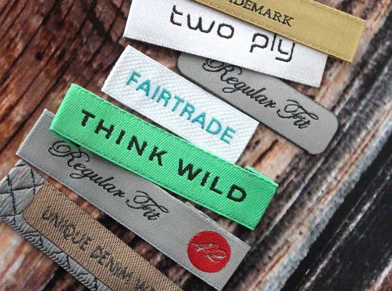 Woven Labels. Woven tags 4