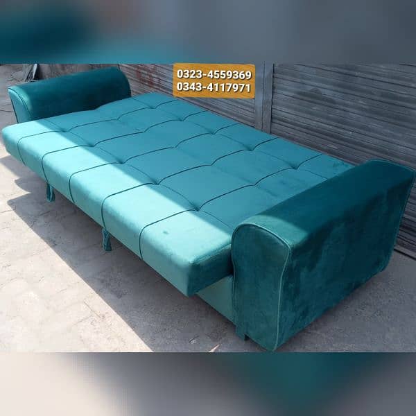 Molty double bed sofa cum bed/dining table/stool/Lshape sofa/chair 1