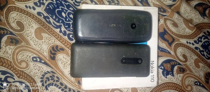 original Nokia 206 110 battery ni he dono me 2