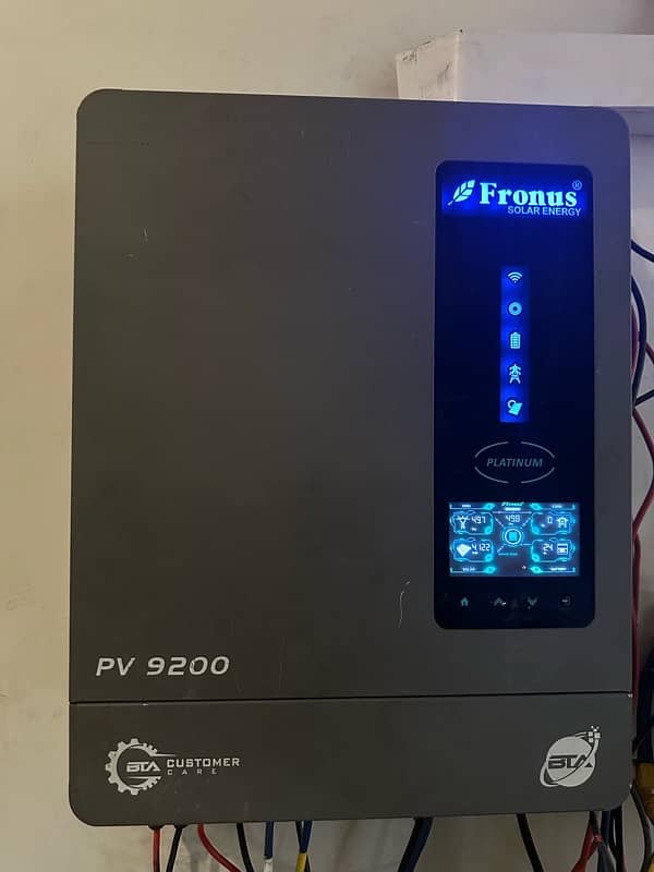 Fronus PV9200 8KW Hybrid in excellent condition in warranty 0