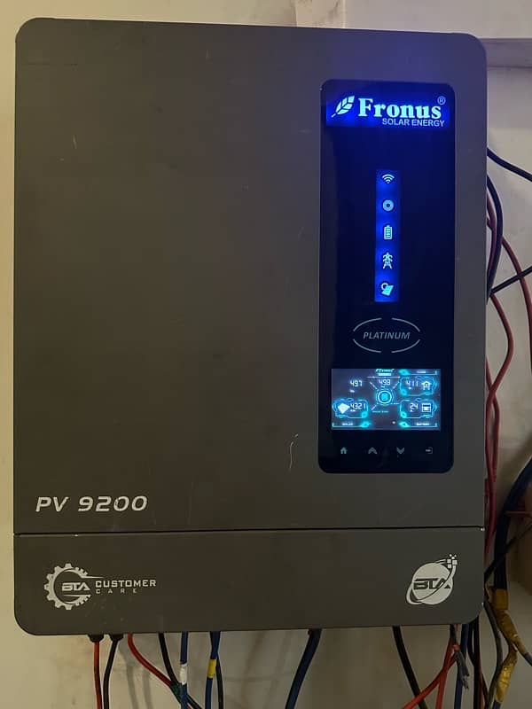 Fronus PV9200 8KW Hybrid in excellent condition in warranty 1