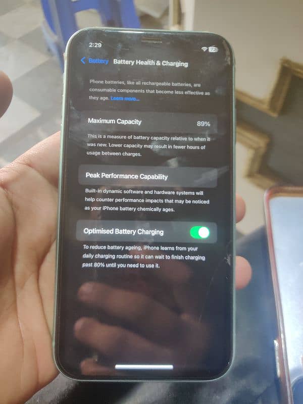 Iphone 11 non pta factory unlock 256 gb green color 4