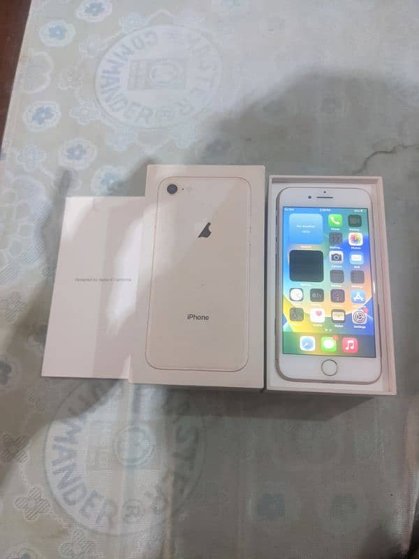 iphone 8 pta approved 64gb with box 5