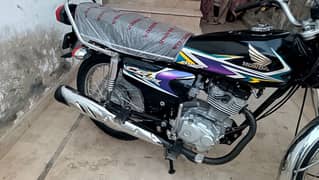 honda CG 125 MULTAN num