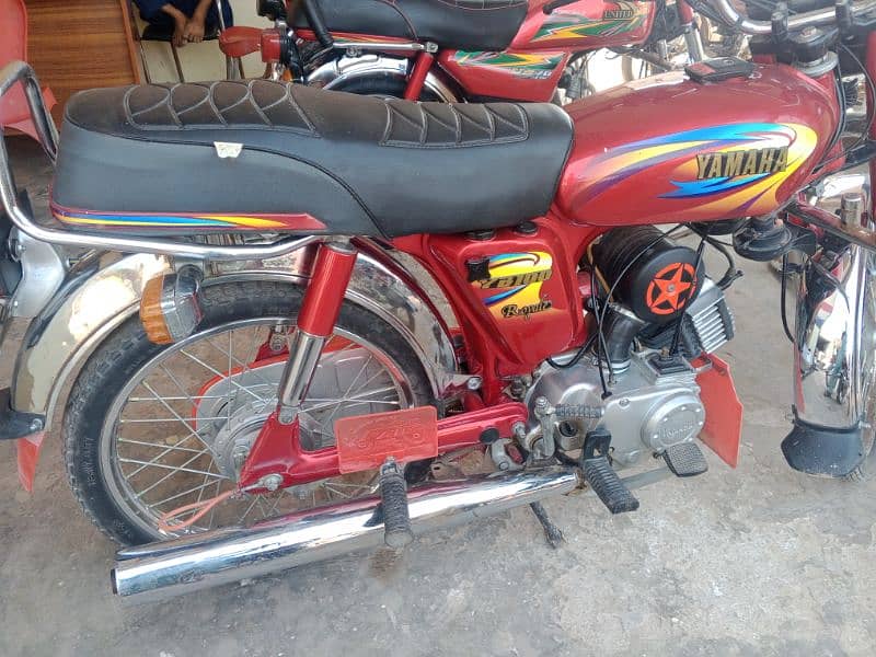 Yamaha yb100 fully tayar 1