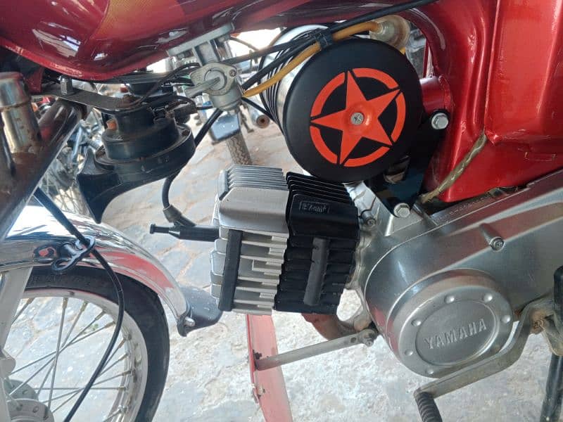 Yamaha yb100 fully tayar 2