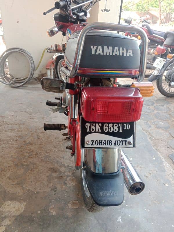 Yamaha yb100 fully tayar 8