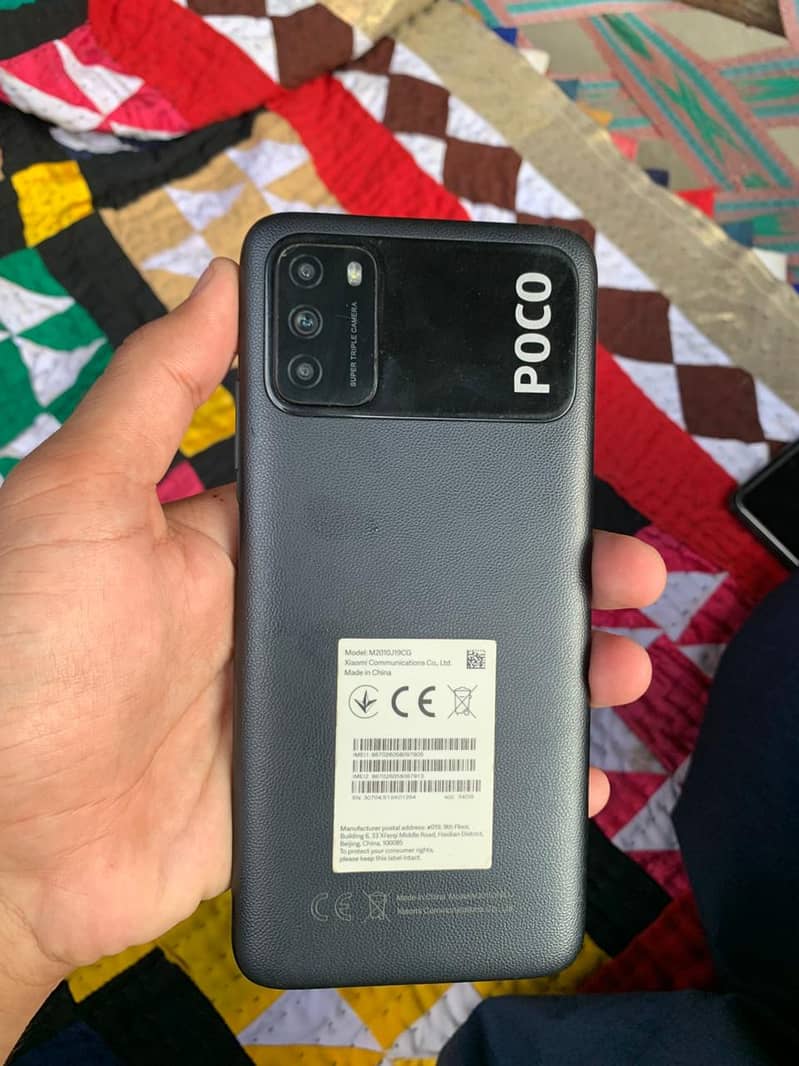 Poco m3.4gb ram 64 memroy 0