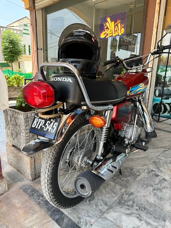 Honda CG 125 2022 Red 4