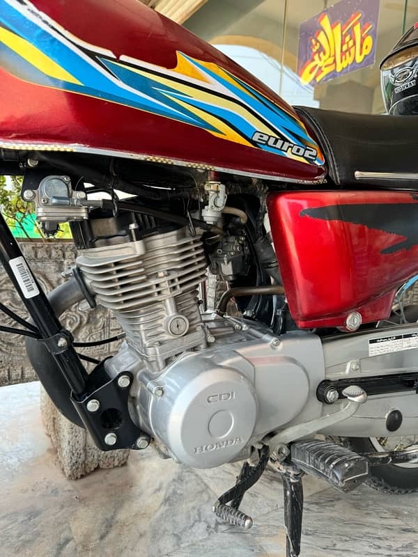 Honda CG 125 2022 Red 5