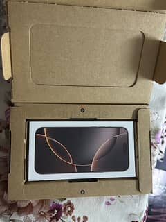 iPhone 16 pro max 256gb desert titanium