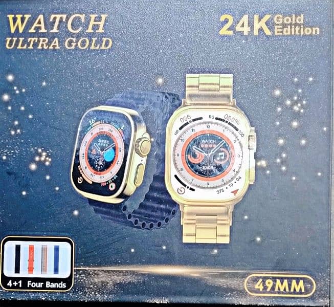 WATCH ULTRA GOLD 4 BANDS 0