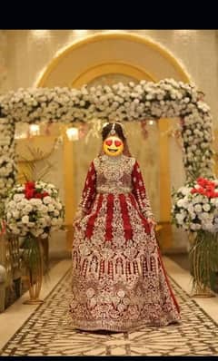 Bridal lehnga/Nikkah wear/bridal Maxi