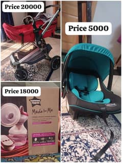 Kids Carry Cot / Kids Pram / Baby Breast Pump / Baby gear for sale