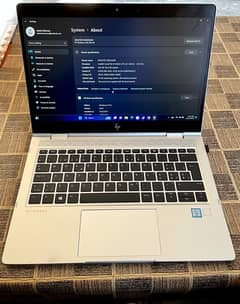 HP EliteBook x360 830 G6 Corei5 8th generation