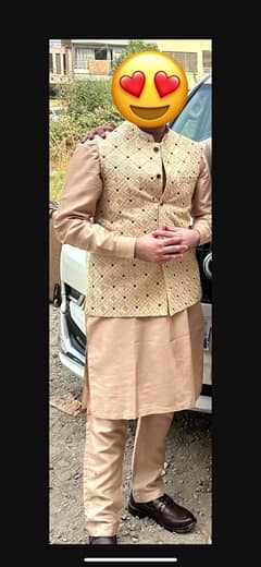 Nikkah KURTA TROUSER WITH VEST COAT GROOM