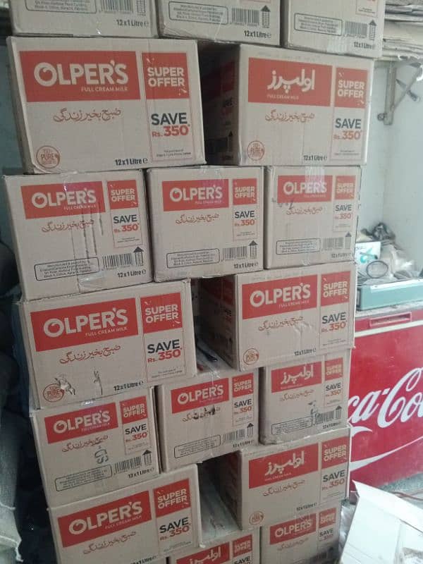 Olper 250 ml and olper 1 litter 1