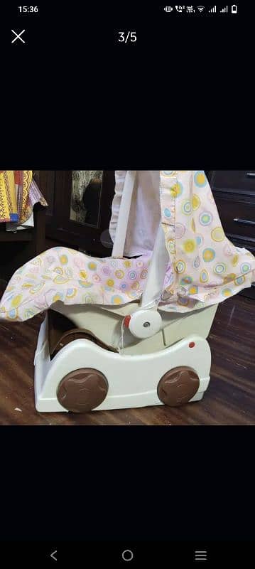 3 in 1 baby carry cot 3