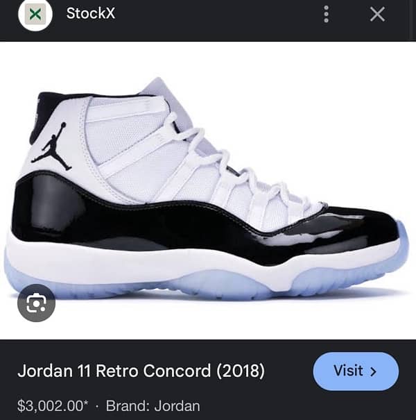 Jordan 11 retro concord 0