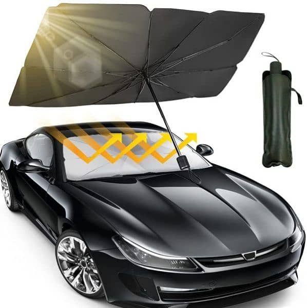 Fordable Sun Shade Cover UV Block Car Front Window 1