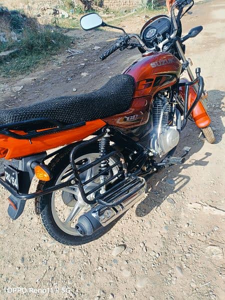 Suzuki GD 110 in 10/10 condition 3200 km driven 1